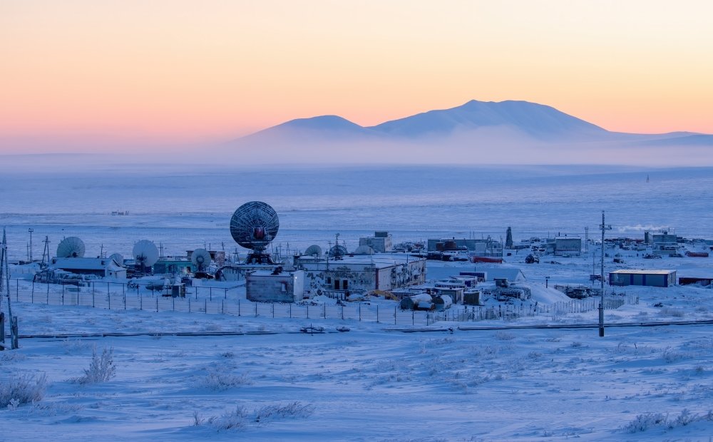 Arctic science research station picture