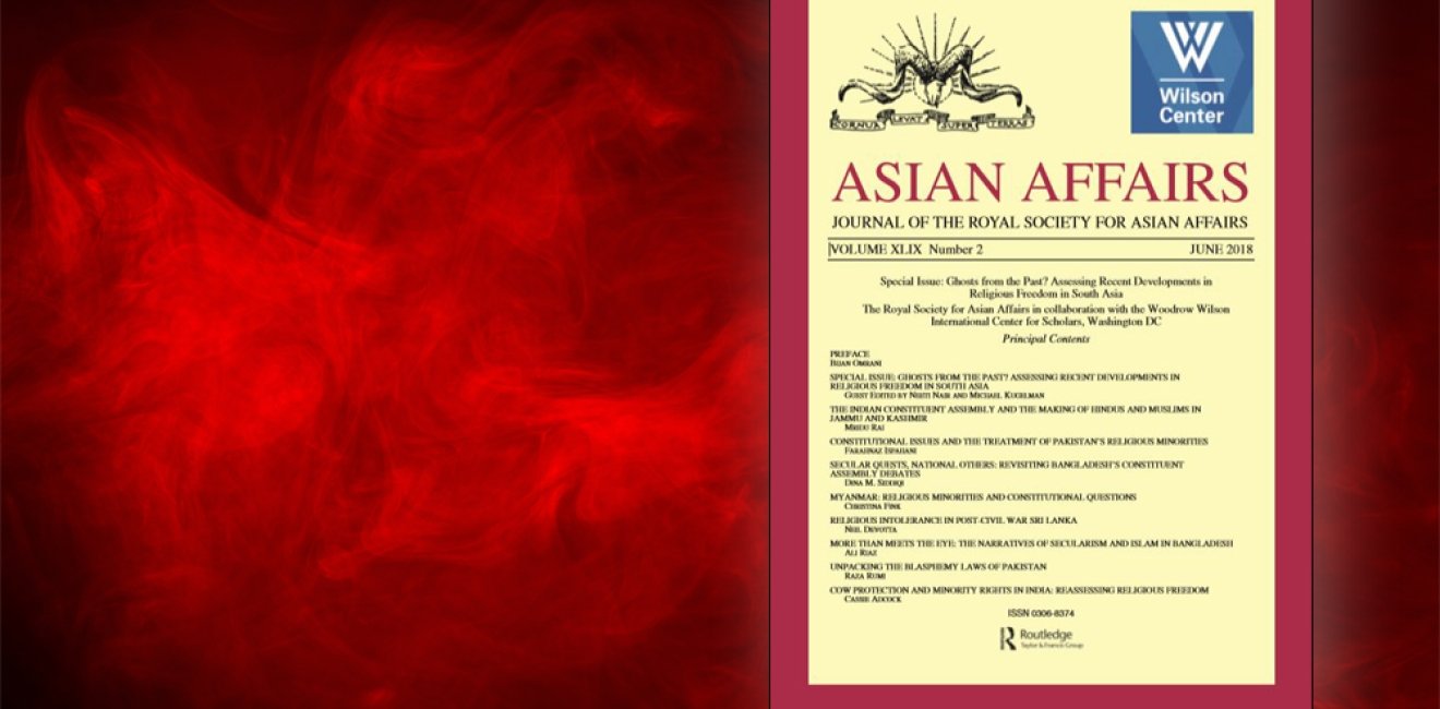 Special Issue of Asian Affairs Addresses Religious Freedom in South Asia