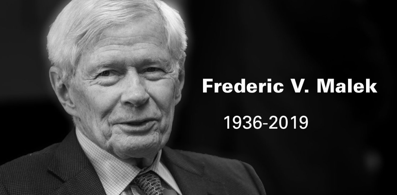 The Wilson Center Mourns the Passing of Board Chairman Frederic V. Malek