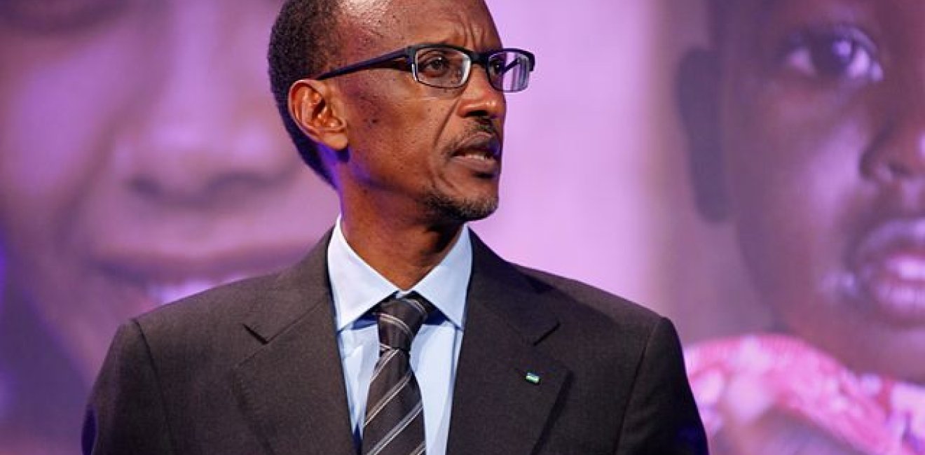 Rwandan President Paul Kagame at xxx, via flickr. https://www.flickr.com/photos/dfid/7557085872/