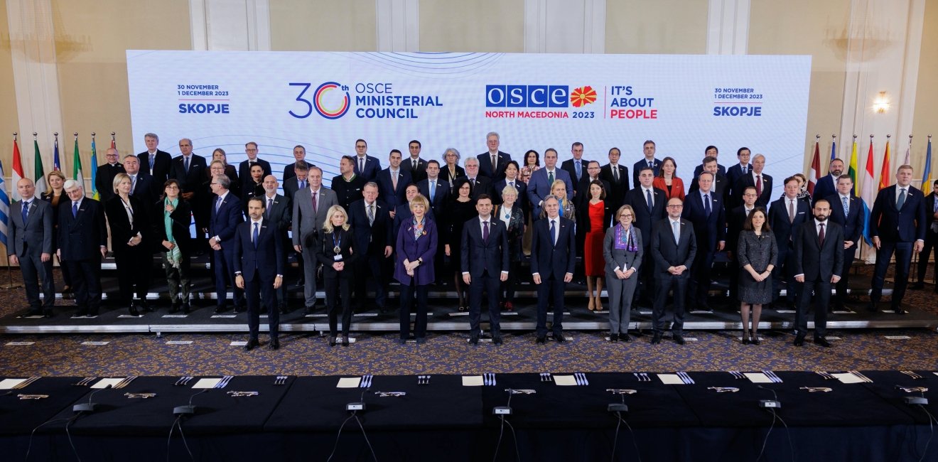 OSCE Ministerial family photo