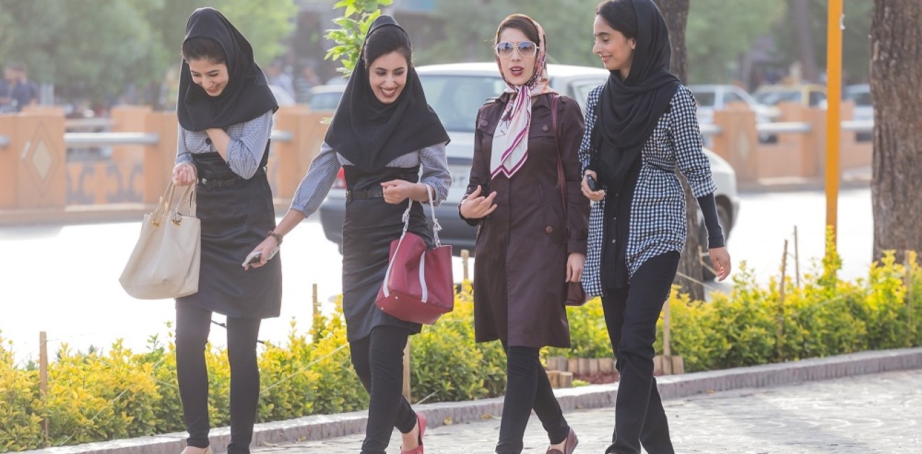 Women in Shiraz, Iran