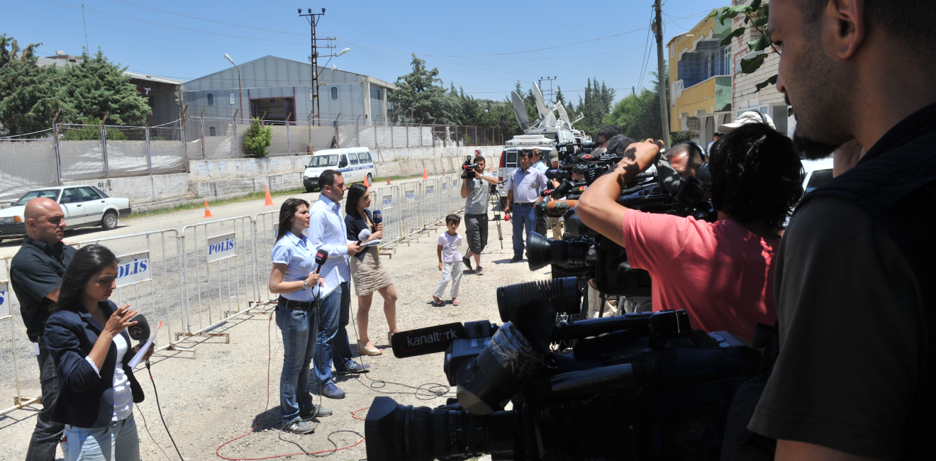 Syria border reporter