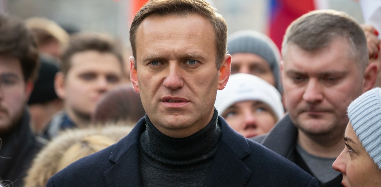 Alexei Navalny and Yulia Navalnaya