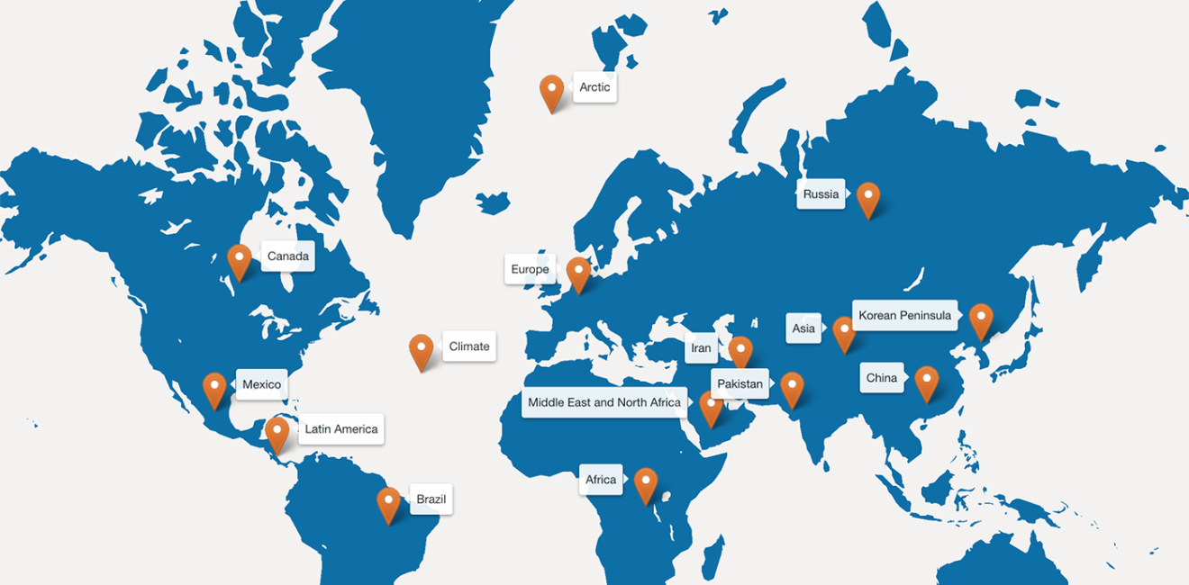 Map of What Does the World Expect of President-elect Biden?