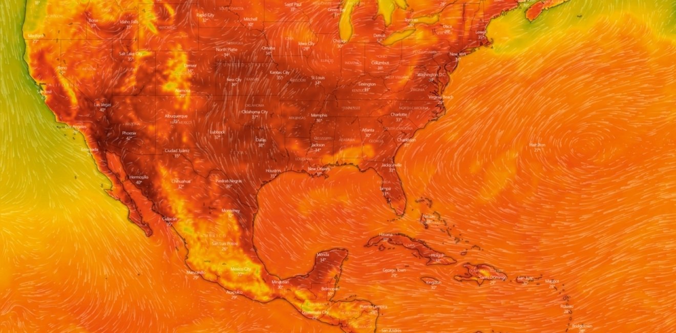 Heat Map of the United States