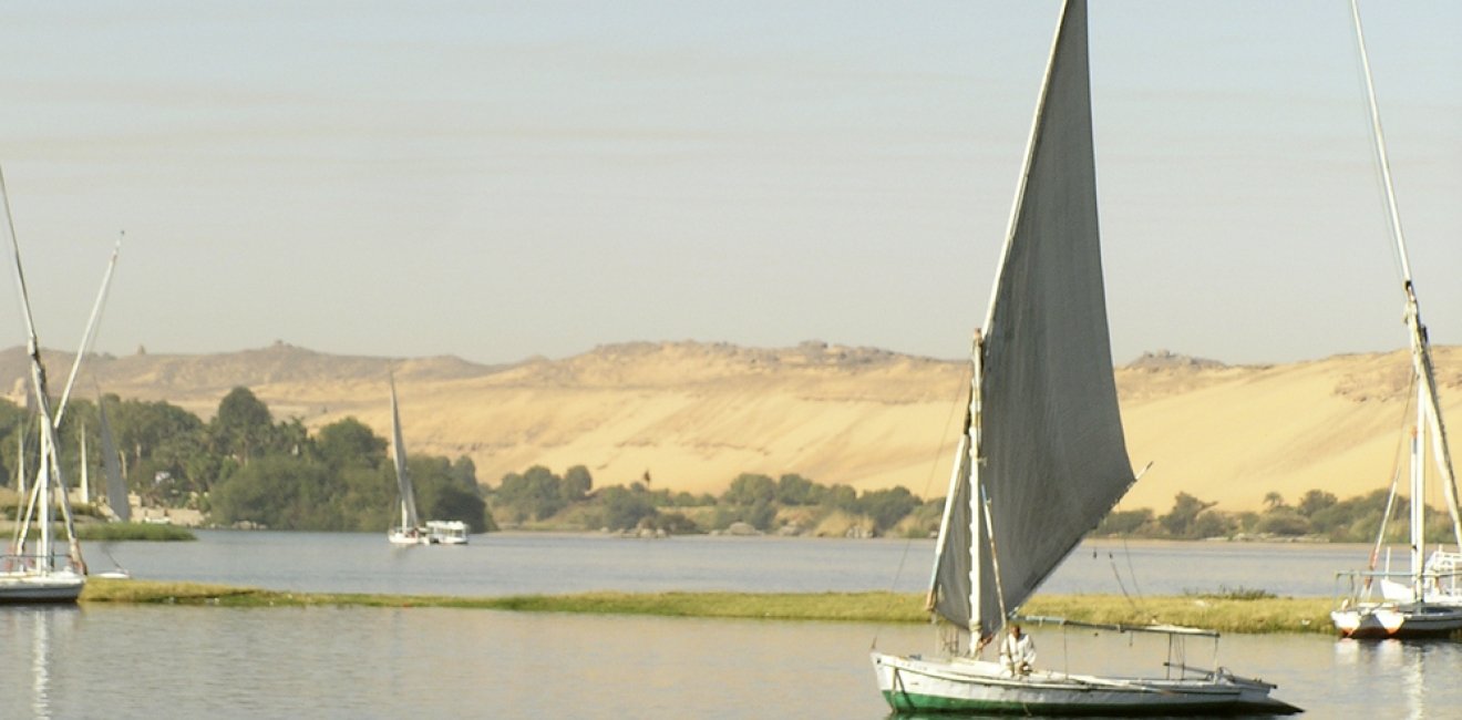 Boat on Nile