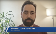 Daniel Goldsmith speaking during a Blockchain Explained episode 