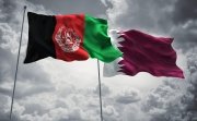 Afghani and Qatar Flags