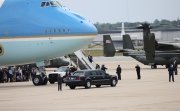 Air Force One on tarmac