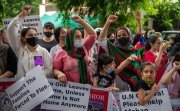 Afghan Women Protest in India