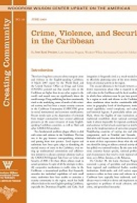 Crime, Violence, and Security in the Caribbean