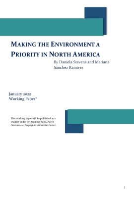 Making the Environment a Priority in North America Cover Page