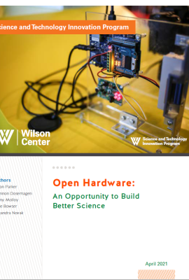 Open Hardware: An Opportunity to Build Better Science Cover