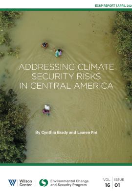 Addressing Climate Security Risks in Central America