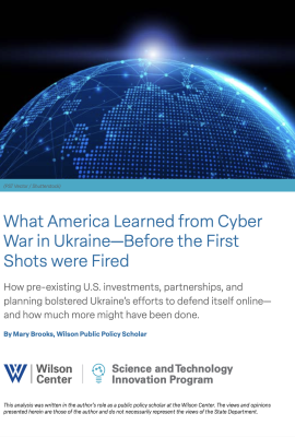 Cover photo: What America Learned from Cyber War in Ukraine—Before the First Shots were Fired