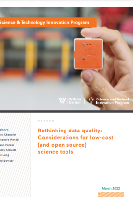 Title Page - Rethinking Data Quality: Considerations for Low-Cost (and Open Source) Science Tools 