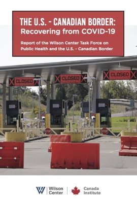 Wilson Task Force on the U.S.-Canadian Border Cover