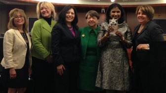 Director of Global Women’s Leadership Initiative Receives Award from SEC