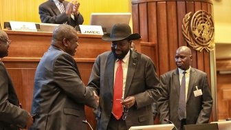 A historic revitalized peace agreement has been signed by the warring factions in South Sudan. The leader of opposition armed forces, Riek Machar, who has been in exile since civil war erupted travelled to Addis Ababa in Ethiopia to meet with his bitter f