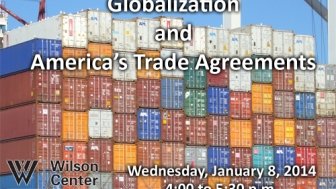 Globalization and America's Trade Agreements