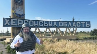 Rabbi Moshe Azma in Kherson Ukraine