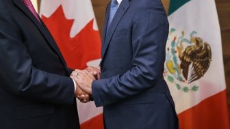 Mexico Canada Handshake