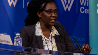 Dr. Florence Odiwuor speaks at her public SVNP event