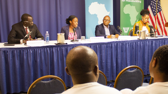 Panelists for the Youth and the Future of Peace and Security in Africa Session