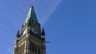 Tower of Canadian Parliament