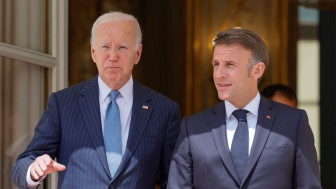 Macron and Biden