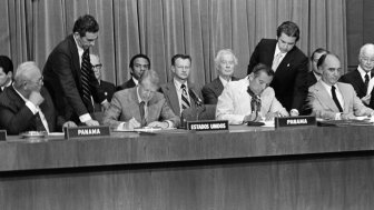 President Jimmy Carter and President Torrijos Panama