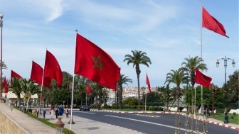 Moroccan Flags 