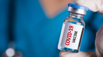 Vial of Covid-19 Vaccine