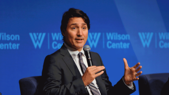 Trudeau Speaking at Wilson Center