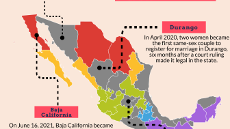 Infographic | Marriage Equality in Mexico - Developments in 2020 and 2021