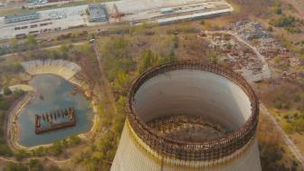 Drone Photo of Chernobyl