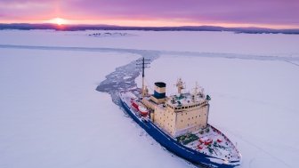 Arctic icebreaker photo