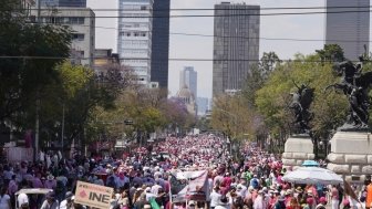 Mexico City INE Protest