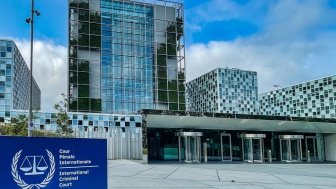 Exterior of International Criminal Court