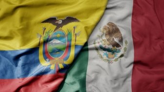 Ecuadorian and Mexican flags