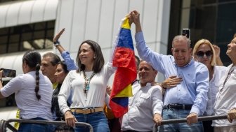 Maria Corina Machado and Edmundo Gonzales 