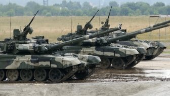 Image of a main Russia battle tank