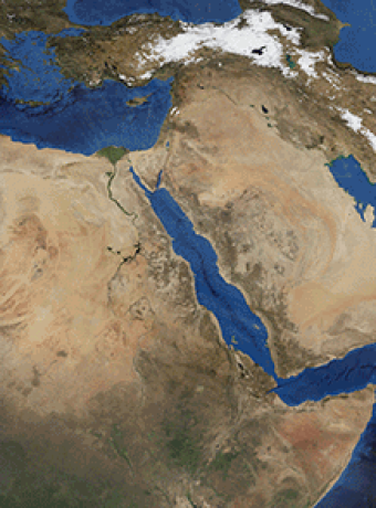 Middle East from Space