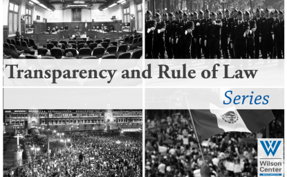 Transparency and the Rule of Law Series