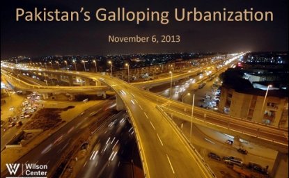 Pakistan's Galloping Urbanization