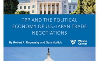 TPP and the Political Economy of U.S.-Japan Trade Negotiations