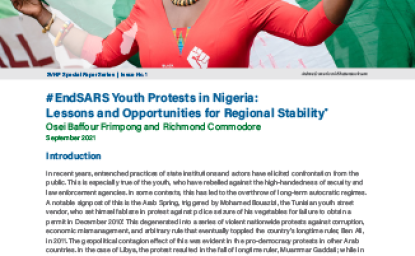 #EndSARS SVNP Publication Cover