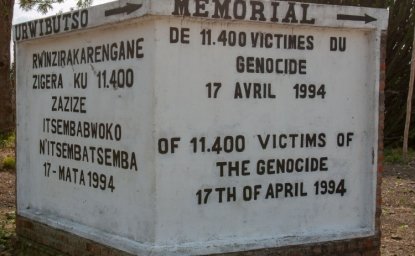 Kibuye, Rwanda Saint Jean catholic church memorial for those massacred during the Rwandan genocide 1994