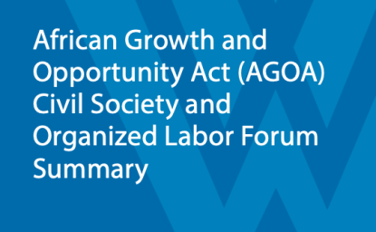 AGOA CSOL Report - Wilson Center